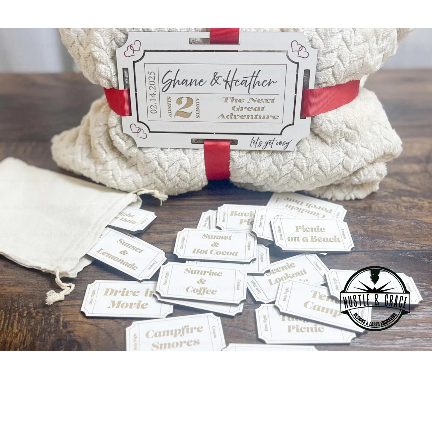 Date Night Blanket Set