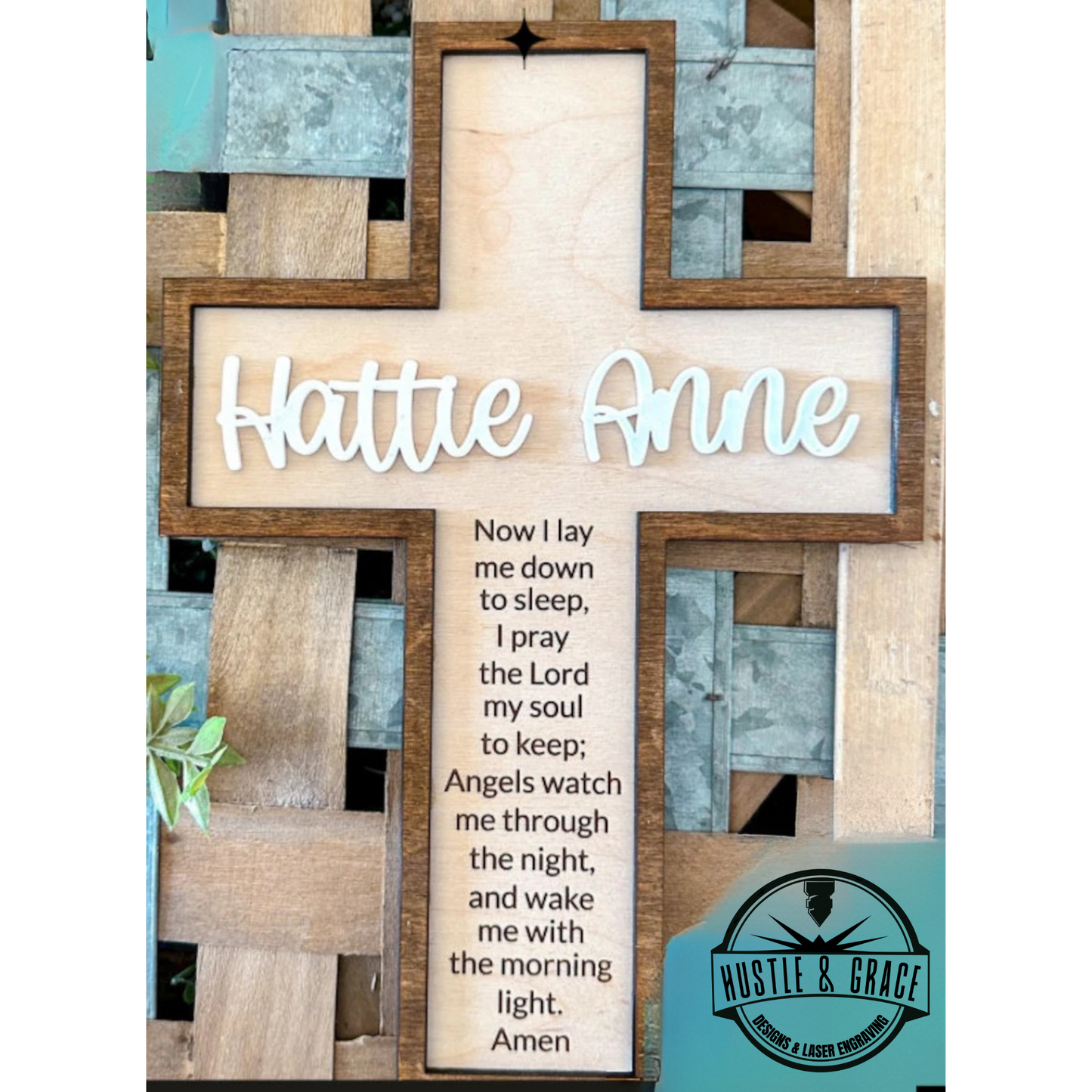 Personalized Prayer Cross