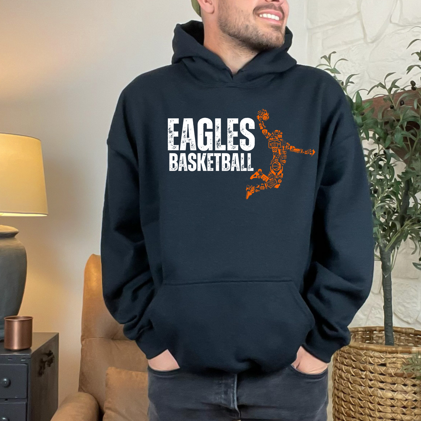 Eagles Basketball Tee