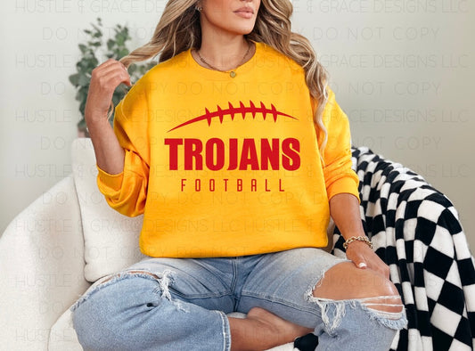 Trojans Football Red