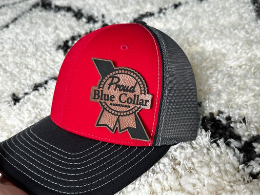 Proud Blue Collar Hat