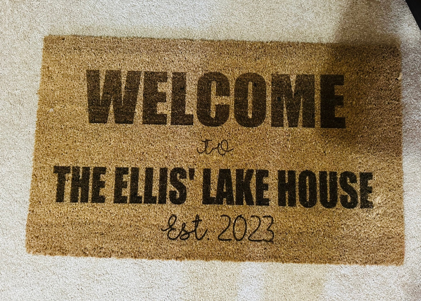 Custom Doormat